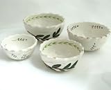 Manual Woodworkers and Weavers Mini Salsa Bowl Serving Set - Set of 4