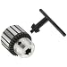 Llambrich CY Plain Bearing Keyed Drill Chuck, B-16 Mount, 43 mm Chuck Diameter, 1mm-10mm Capacity