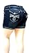 Premium Women's Plus Size Blue Cotton Denim Jeans Shorts Stretch Distressed (26, GIVE ME Five FV-91030 Blue)