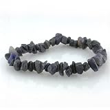 Cute Stretchy Blue Sodalite Chip Bracelet