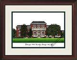 Mississippi State Bulldogs Framed Lithograph Print