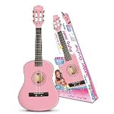 Music Alley 1/2 Size Junior Guitar Includes CD And Tutor Book – Pink