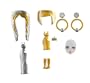 Barbie Girls Glam Gowns Pack - Gold and Silver