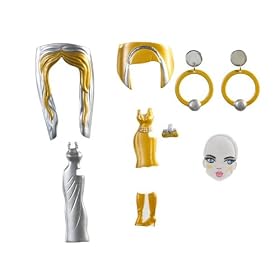 Barbie Girls Glam Gowns Pack - Gold and Silver by Mattel