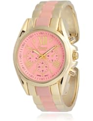 Brinley Co. Womens Stainless Steel Cuff Watch