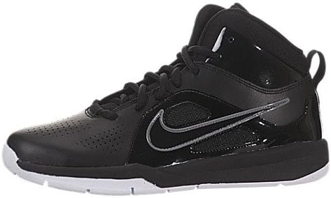 Nike Team Hustle D 6 Black Boys Basketball Shoes