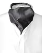 Antonio Ricci ASCOT Solid CHARCOAL GREY Color Cravat Men's Neck Tie
