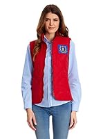 Solera Y Arte Chaleco Guateado (Rojo)