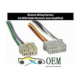 Mazda Radio Reverse Wiring Harness 1990 to 2006 OEM Radio (71-7901)