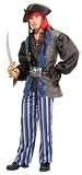 Captain Black Jack Pirate Costume - Adult Std.