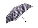 totes brella slender YD 3段折りたたみタイプ Black Gingham 21472