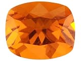 APX 4.60CT 12X10MM CUSHION MANDARIN GARNET SIMULANT