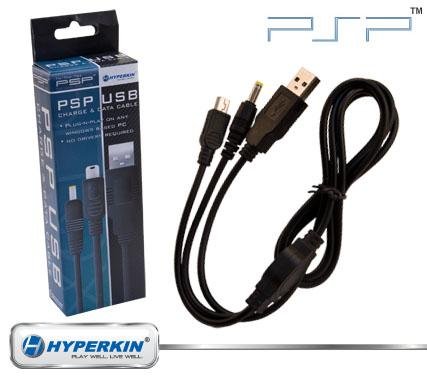 PSP 2 in 1 charge and data sync cable
