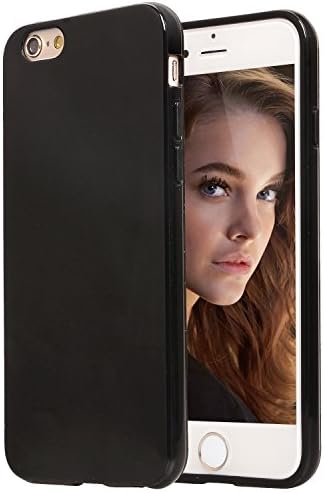 iPhone 6 Case,iPhone 6S Case, Drvan Bumper Shock-Absorption Anti-Scratch Silicon TPU Soft Full Cover Case for Apple iPhone 6 / iPhone 6S - Black