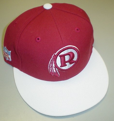 Reebok Washington Redskins Red-White Vintage Fitted Hat (7 1/8)