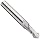 Melin Tool AMG-DP Carbide Drill Mill, Uncoated (Bright) Finish, 30 Deg Point Angle, 2 Flutes, 2.5" Overall Length, 0.375" Cutting Diameter, 0.375" Shank Diameter