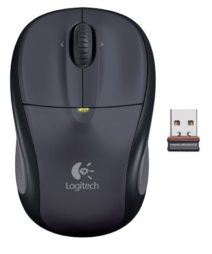 Logitech M305 optische Notebook Maus schurlos anthrazit