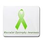 Muscular Dystrophy Awareness Ribbon Mouse Pad