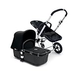 Bugaboo Cameleon Stroller – Dark Grey Base/Black Canvas Tailored Fabric Set