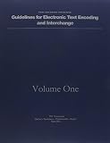 Guidelines for electronic text encoding and interchange