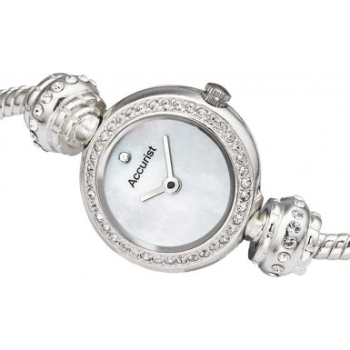 Accurist Charmed by Accurist LB1402 Ladies Charmed Watch Crystal Row