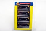 Athearn N Scale C&O Wood Chip Service Ribbed Hopper Car 4-Pack (22003)