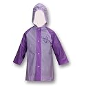 Disney Fairies Tinkerbell Purple Girls Rain Slicker Size Small 2/3 Medium 4/5 Large 6/7