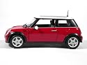 2001 Mini Cooper diecast model car 1:18 scale die cast by Maisto - Sunroof Red