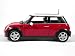 2001 Mini Cooper diecast model car 1:18 scale die cast by Maisto - Sunroof Red