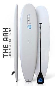 11' Stand Up Paddle Board SUP Soft Surfboard with Carbon Fiber Paddle