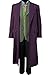 Men's Dark Knight Joker Costume Only Purple Coat US Size