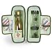 Picnic Time Estate Riviera Single Bottle Deluxe Wine Tote w/ Wine Service For 2 (Sage Green)