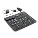 Extended Number Keypad for Data Entry - Black for Pc Laptop Notebook