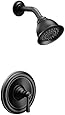 Moen T2112WR Kingsley Posi-Temp Shower Trim Kit without Valve, Wrought Iron