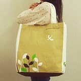 Shinzi Katoh キャンバストートバッグ・ハト