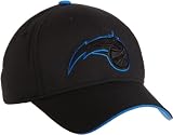 NBA Women's Orlando Magic Black Structured Flex - Ty13Z, Large/X-Large, Black/blue , Black