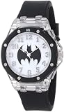 Batman Kids BAT9015 Batman Flashing Dial Black Strap Watch