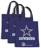 NFL's Dallas Cowboys Reusable Bags (3ct)