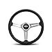 MOMO RET36BK2S Retro 360 mm Leather Steering Wheel