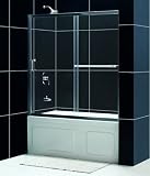 DreamLine SHDR-0960586-04 PLUS Tub Shower Door