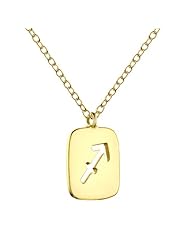 Marie Todd 18K Gold Vermeil Sagittarius Necklace