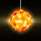 IQ Lampe Relax Lounge Lamp Puzzle H&auml;ngelampe orange M