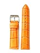 Leather Watch Band 14mm Orange Leather Watch Band 14mm Orange