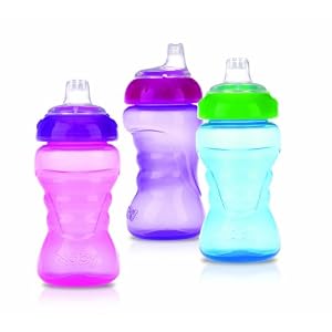 Nuby No Spill Sipper, Colors May Vary, 10 Ounce