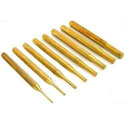 8 Brass Pin Punch Woodworking Nail Carpentry Wood Tools