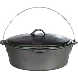 Cajun Cookware Dutch Ovens 9-quart Seasoned Cast Iron Dutch Oven - Gl10488s