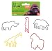 Forever Collectibles Animal Planet African Logo Bandz Bracelets