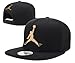Iee- New Arrive Fashion Golden Metal Michael Jordan Snapback Hats Baseball Caps Style 12