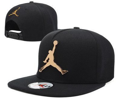 Iee- New Arrive Fashion Golden Metal Michael Jordan Snapback Hats Baseball Caps Style 12