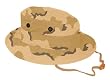 3 Color Desert Camo Cotton Ripstop Boonie